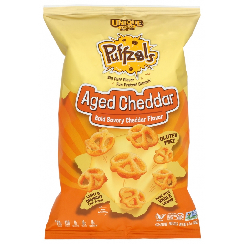 Gluten-Free Aged Cheddar Puffzels - 4.8 OZ