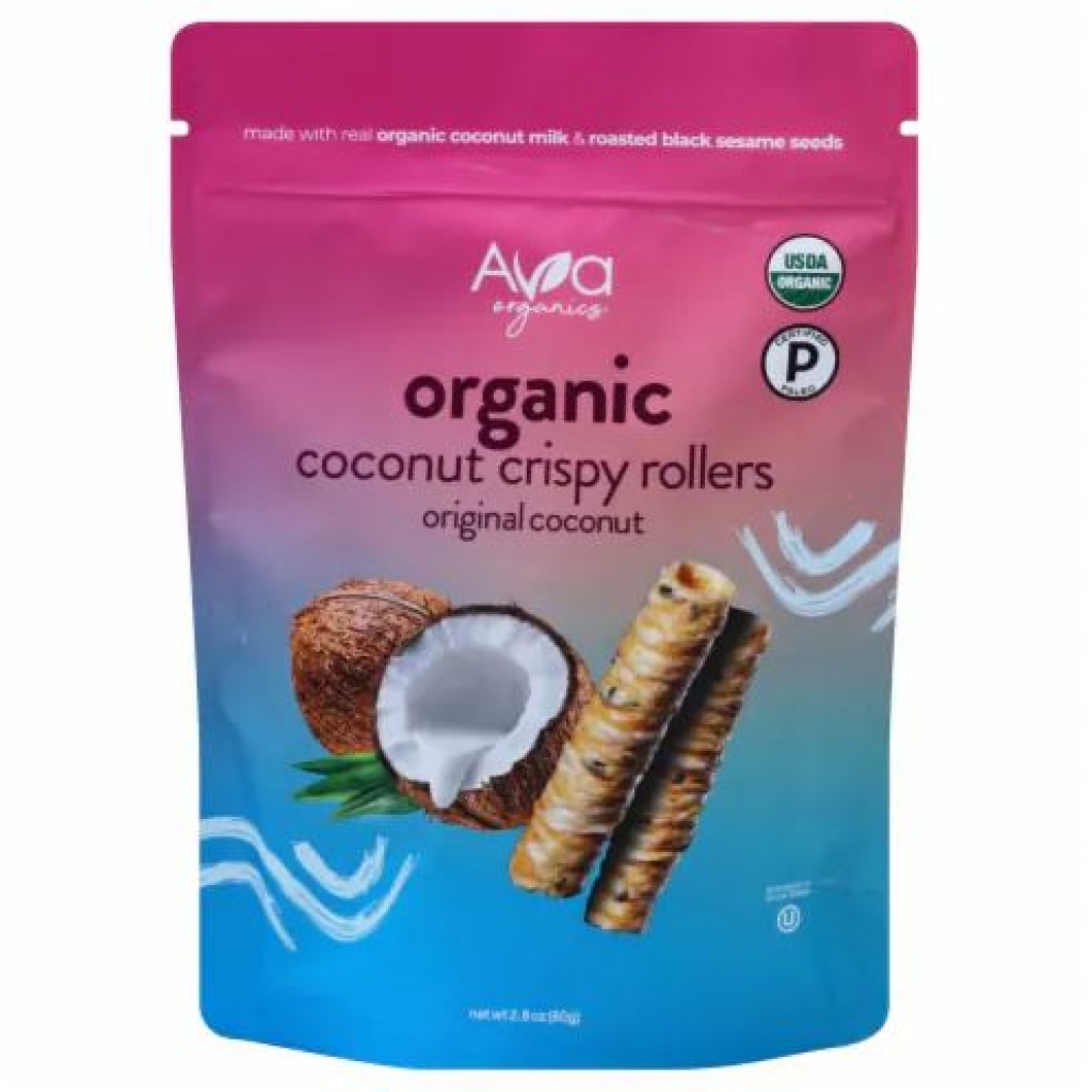 Organic Coconut Crispy Rollers, 2.8 oz