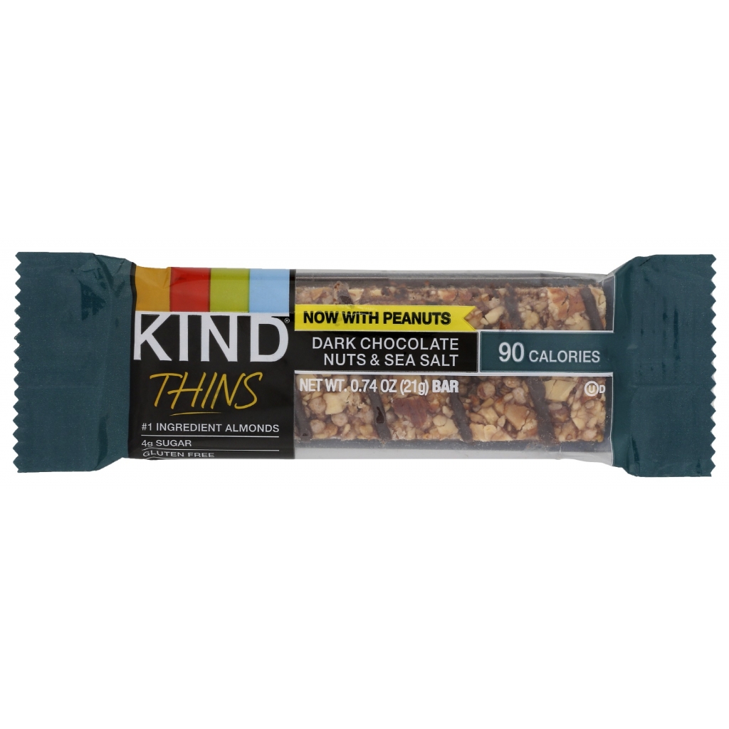 Dark Chocolate Nuts & Sea Salt Bar - Healthy Snack