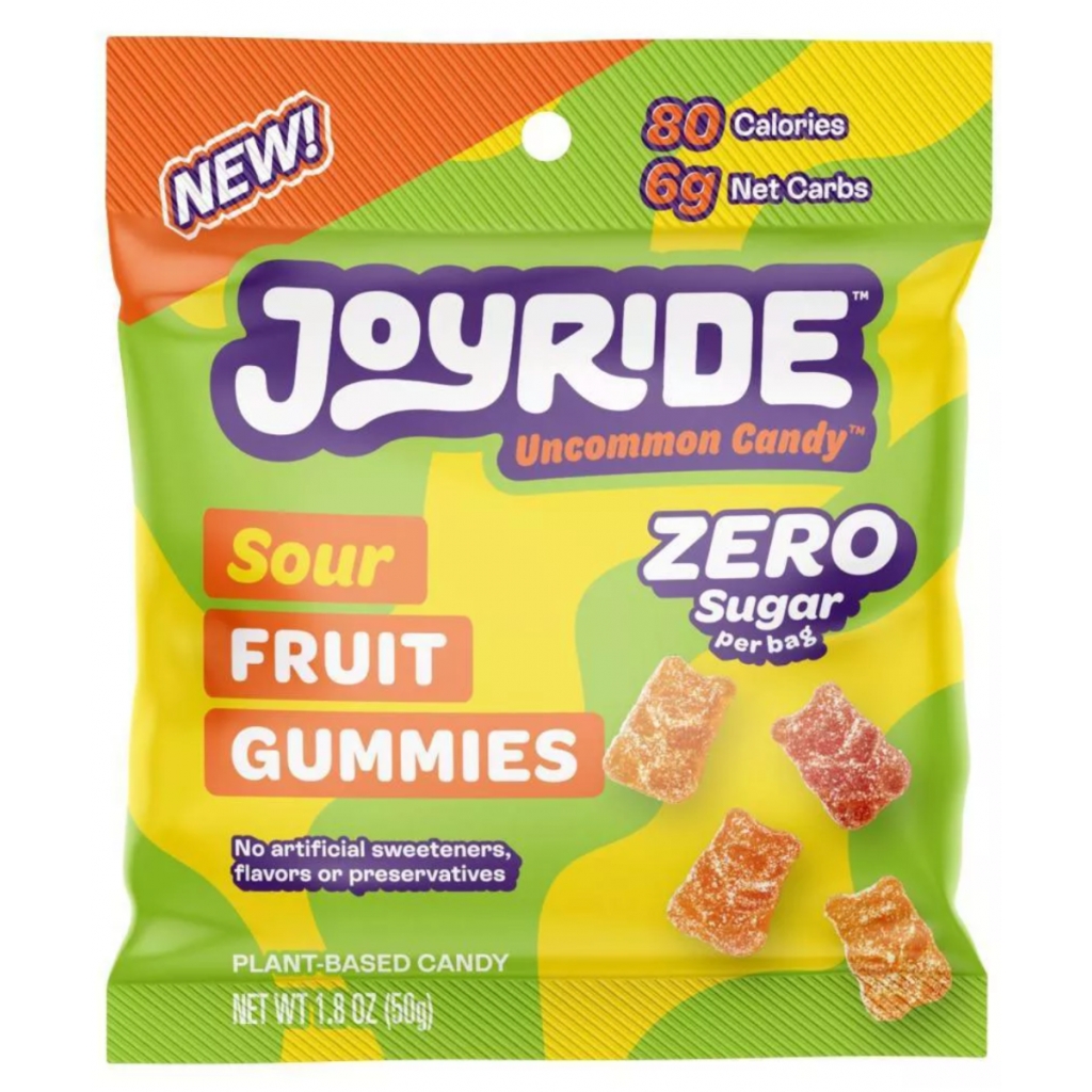 Zero Sugar Sour Gummies - 1.8 oz