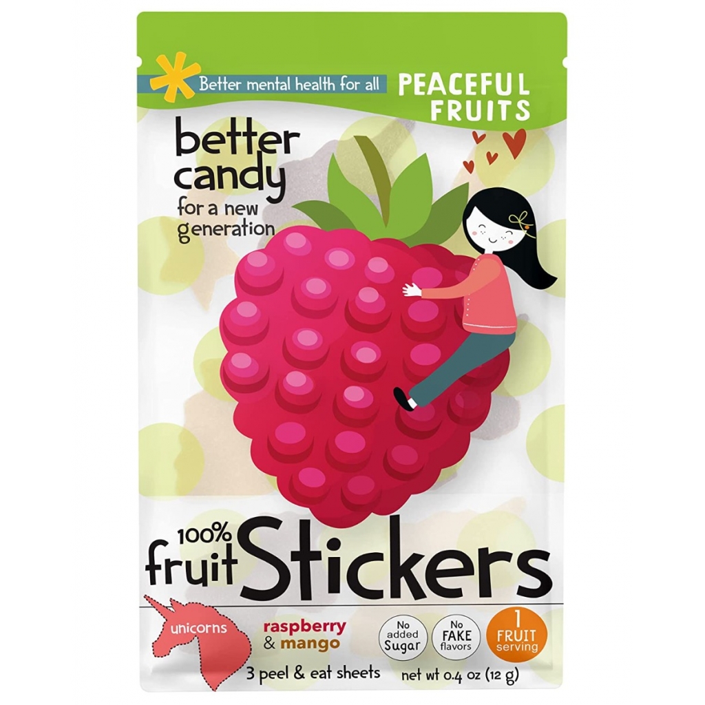 Mango Raspberry Candy Stickers - 0.4 oz