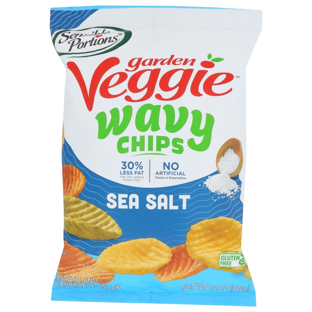 Sea Salt Wavy Chips - Crunchy and Flavorful