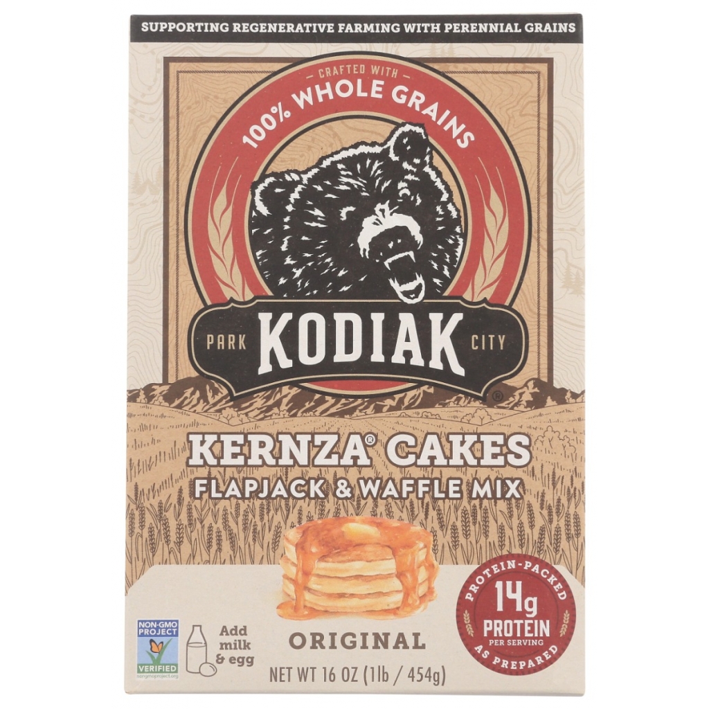 Kernza Power Cakes Flapjack and Waffle Mix