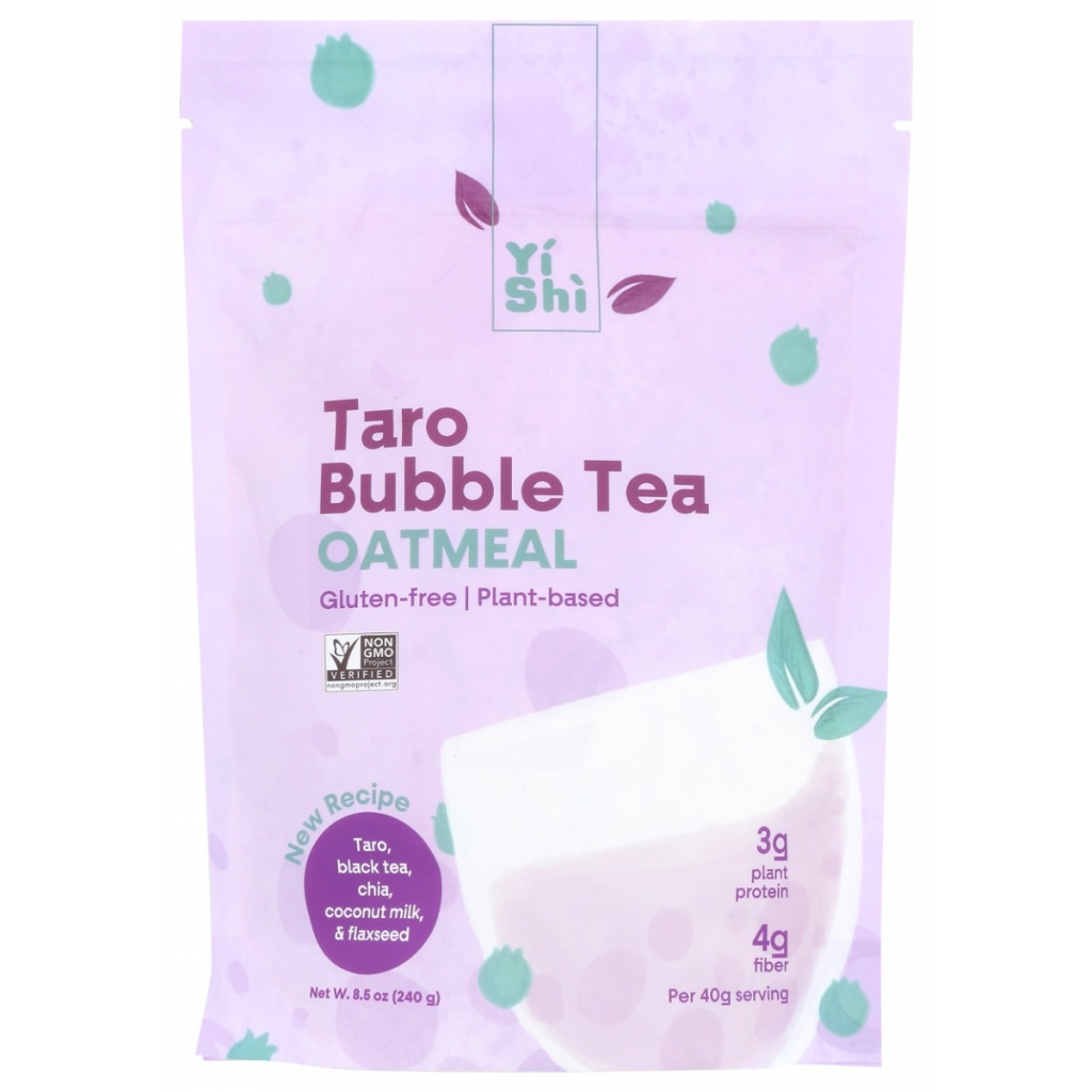 Taro Bubble Tea Oatmeal Pouch