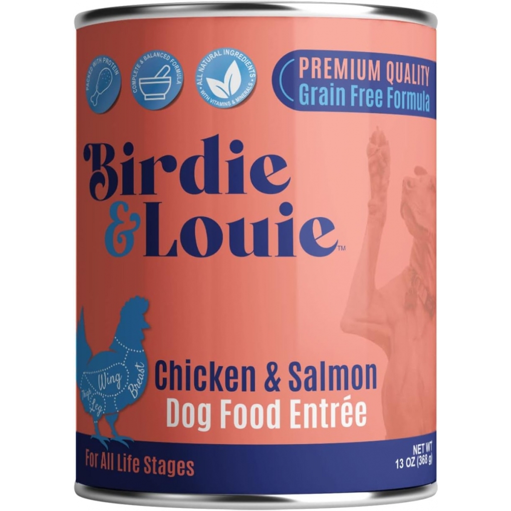 Real Chicken and Salmon Wet Dog Food - 13 oz