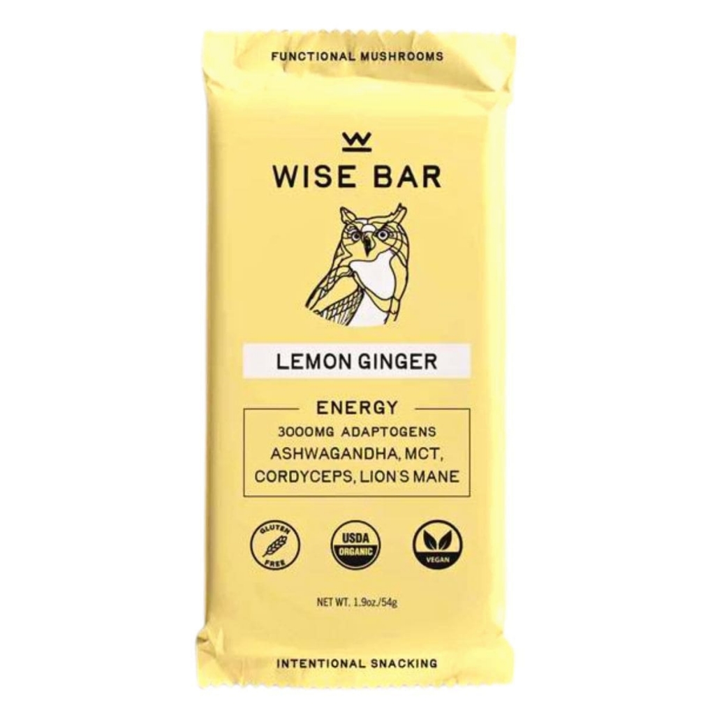 Lemon Ginger Bar - Energizing Snack