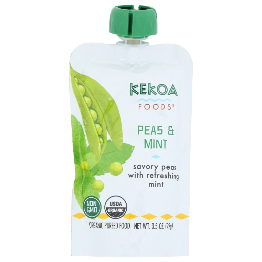 Peas and Mint Squeeze Pouch, 3.5 oz