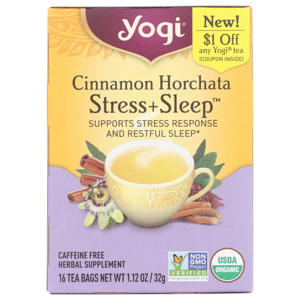 Cinnamon Horchata Stress + Sleep Tea