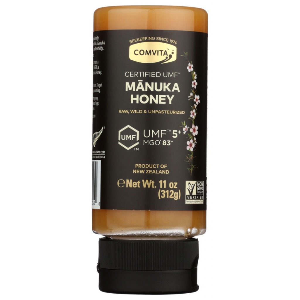 Raw Mānuka Honey MGO 83 UMF 5, 11 oz