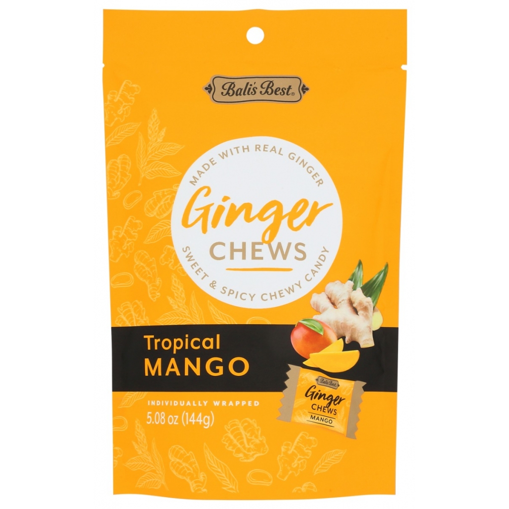 Tropical Mango Ginger Chews