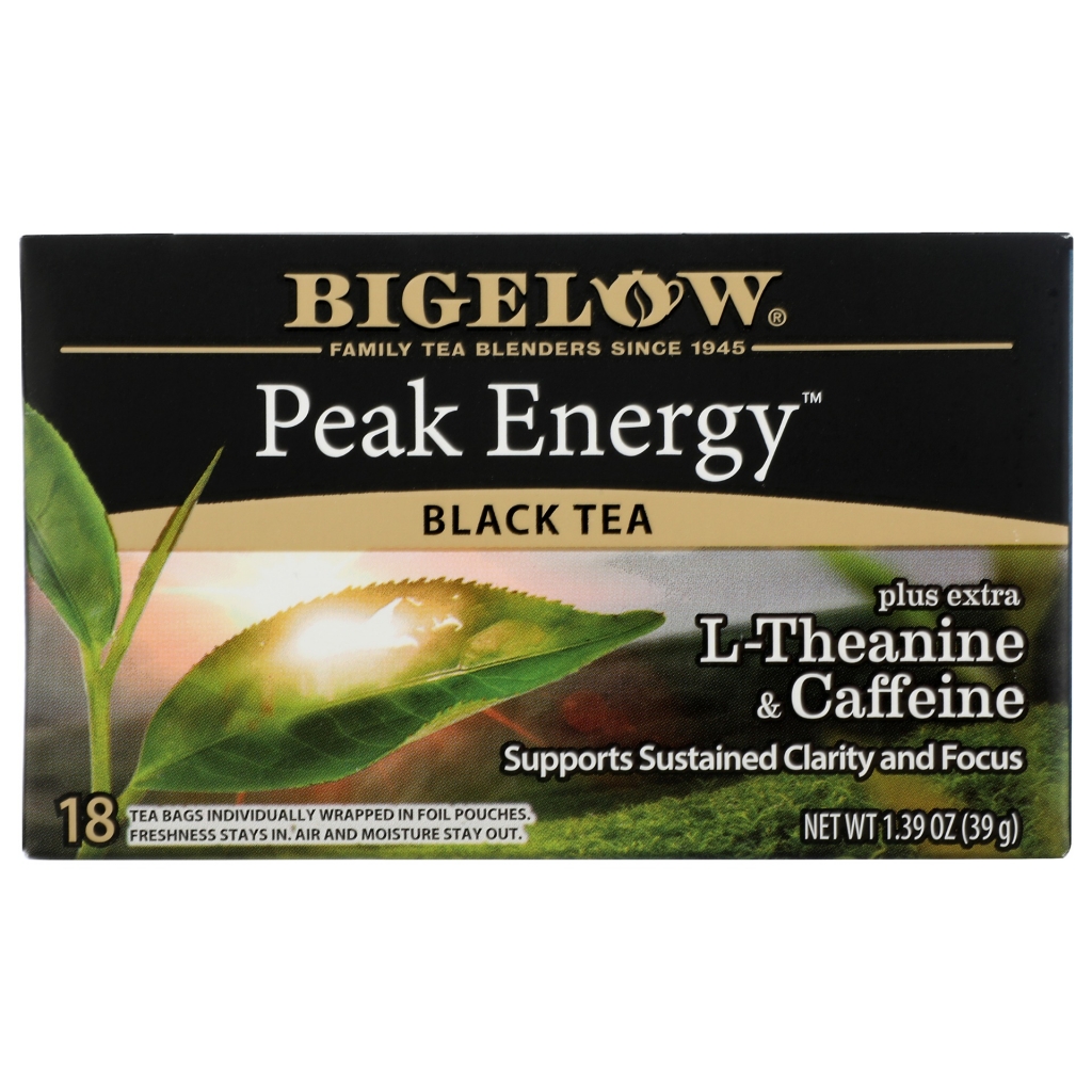 Energizing Black Tea with L-Theanine and Caffeine - 18 Bags