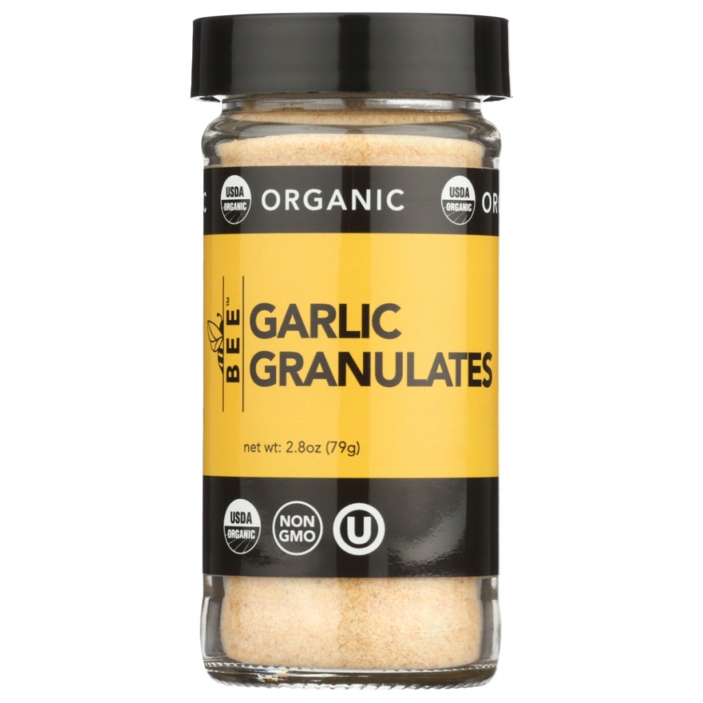 Garlic Granulates Organic, 2.8 oz