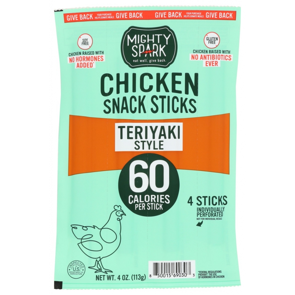 Teriyaki-Style Chicken Snack Sticks - On-the-Go Protein