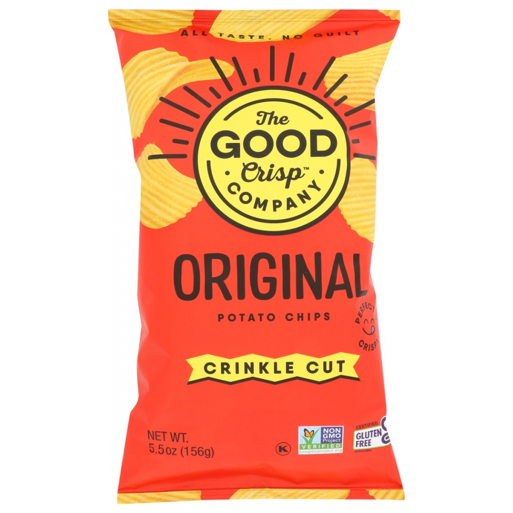 Crinkle Cut Original Chips, 5.5 oz