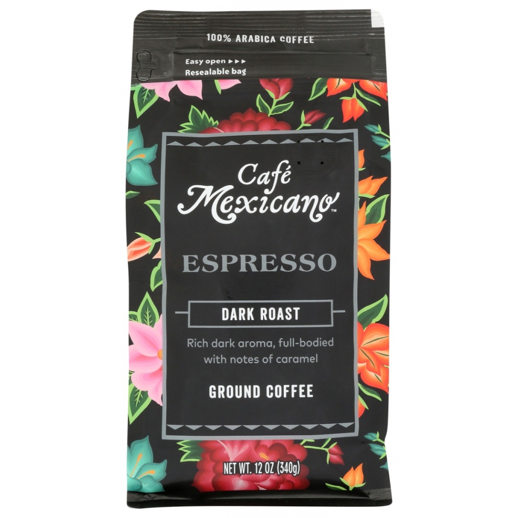 Ground Espresso Coffee - 12 oz