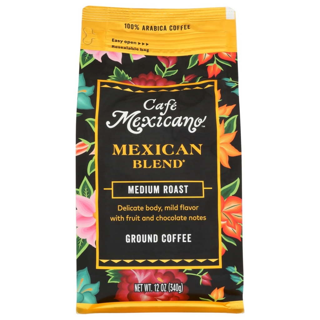 Organic Ground Mexican Coffee Blend - 12 oz