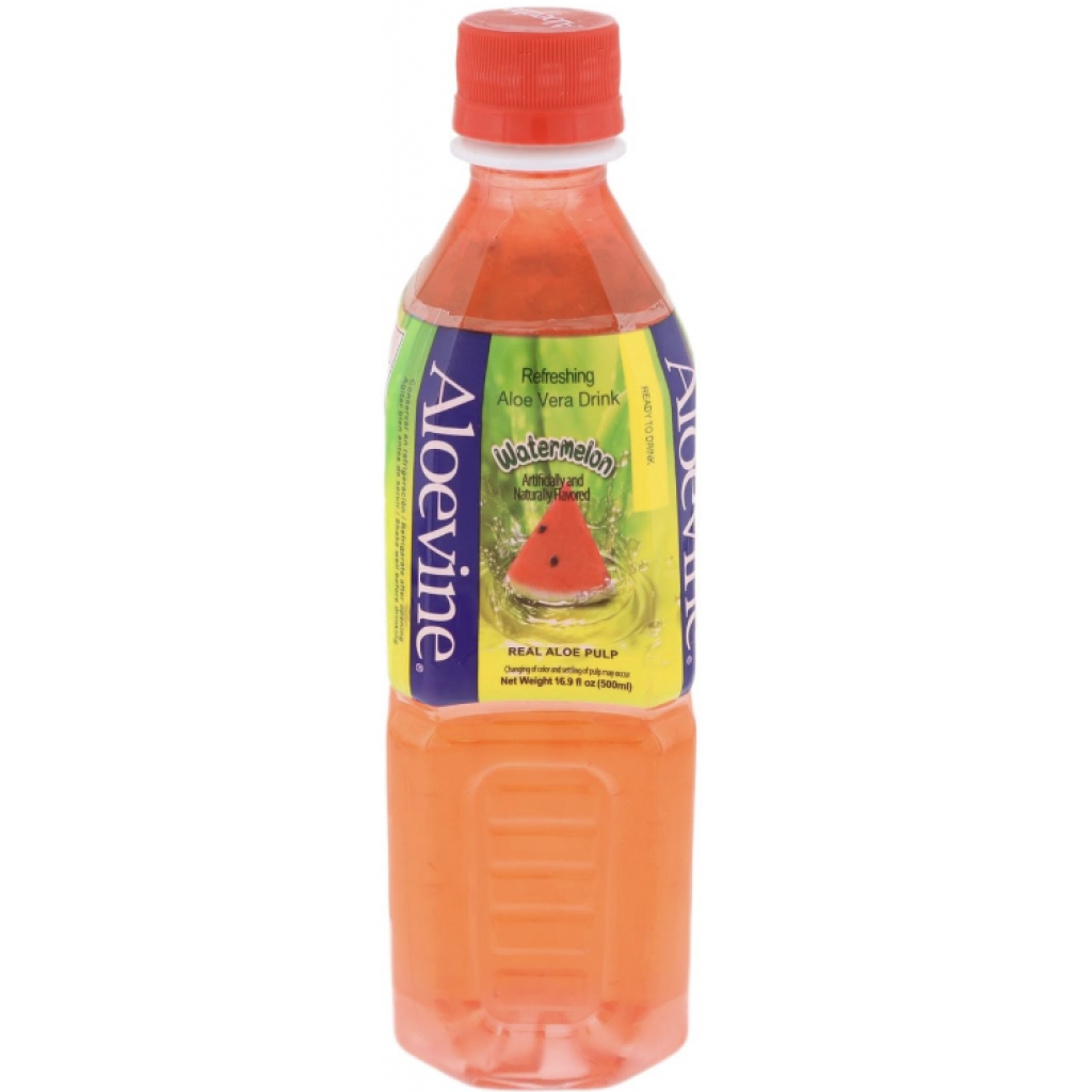 Real Aloe Vera Watermelon Drink - 16.9 oz