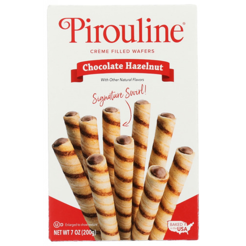 Chocolate Hazelnut Creme Filled Wafers - 7 oz