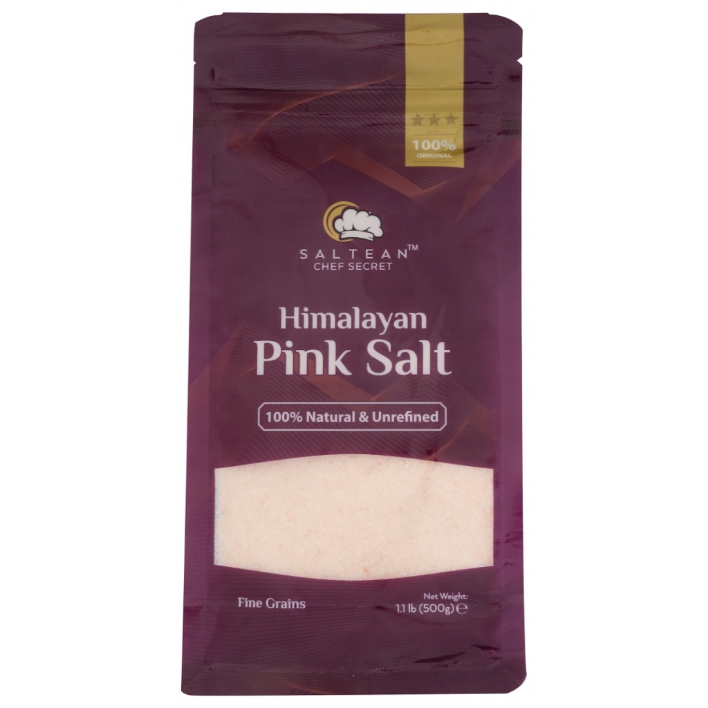 Premium Himalayan Pink Salt - Fine Grains, 1.1 lb