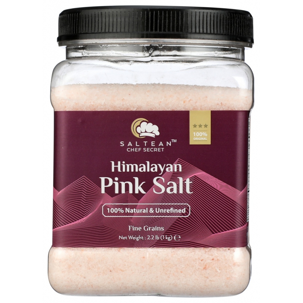 Himalayan Pink Salt Grip Jar (2.2 lb)