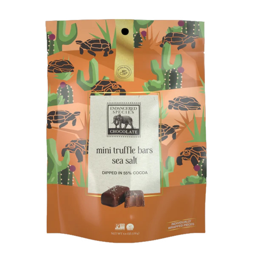 Mini Sea Salt Chocolate Truffle Bars - 4.6 oz