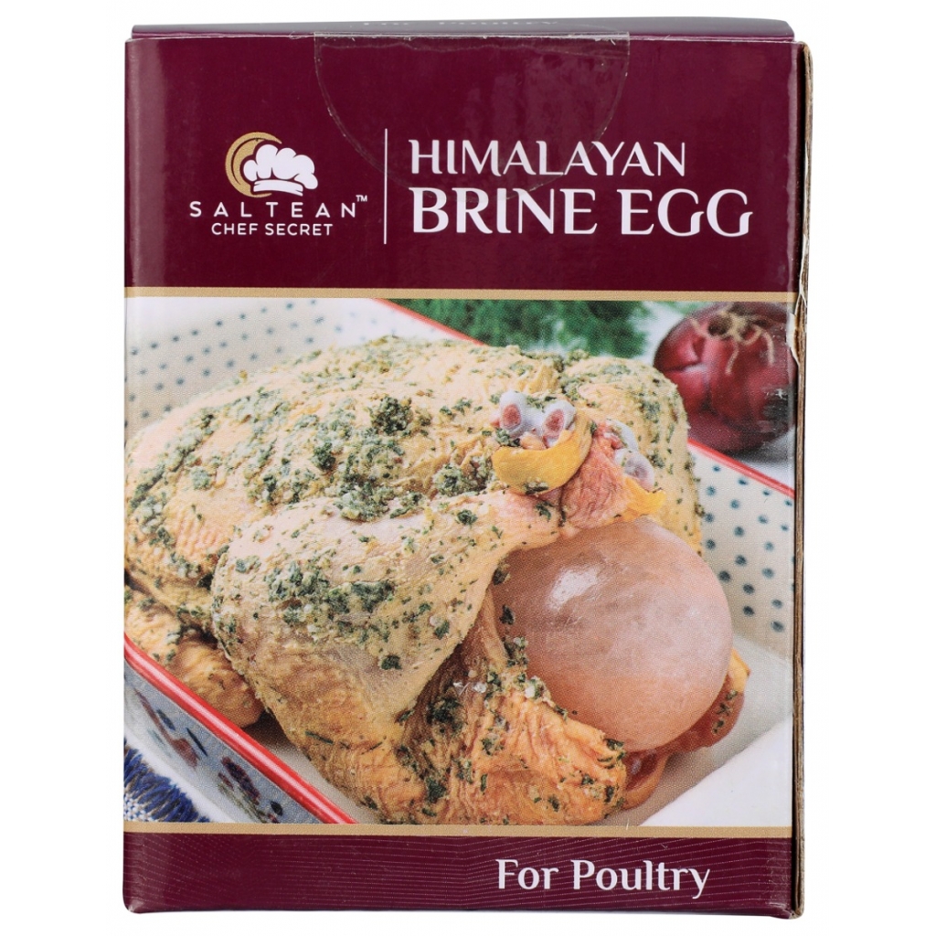 Himalayan Rock Salt Brine Egg for Poultry - 1 lb