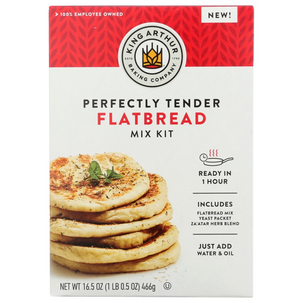 Perfectly Tender Flatbread Mix Kit - 16.5 oz