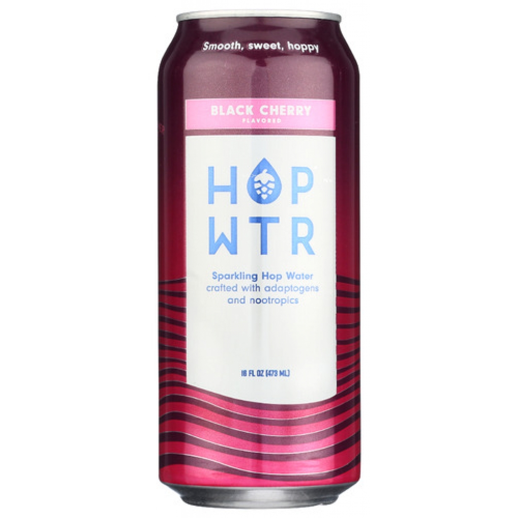 Sparkling Hop Water with Black Cherry - 16 fl oz