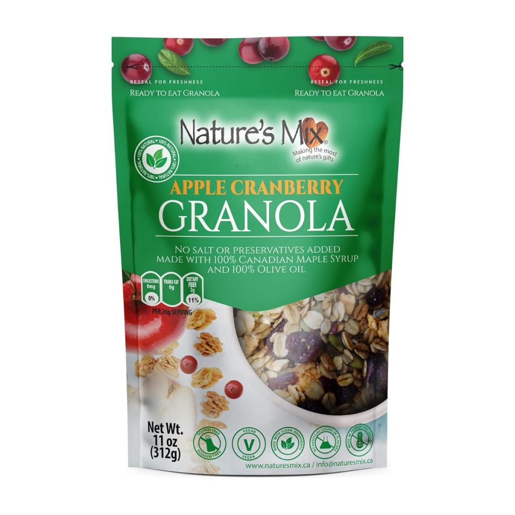 Apple Cranberry Nut-Free Granola, 11 OZ