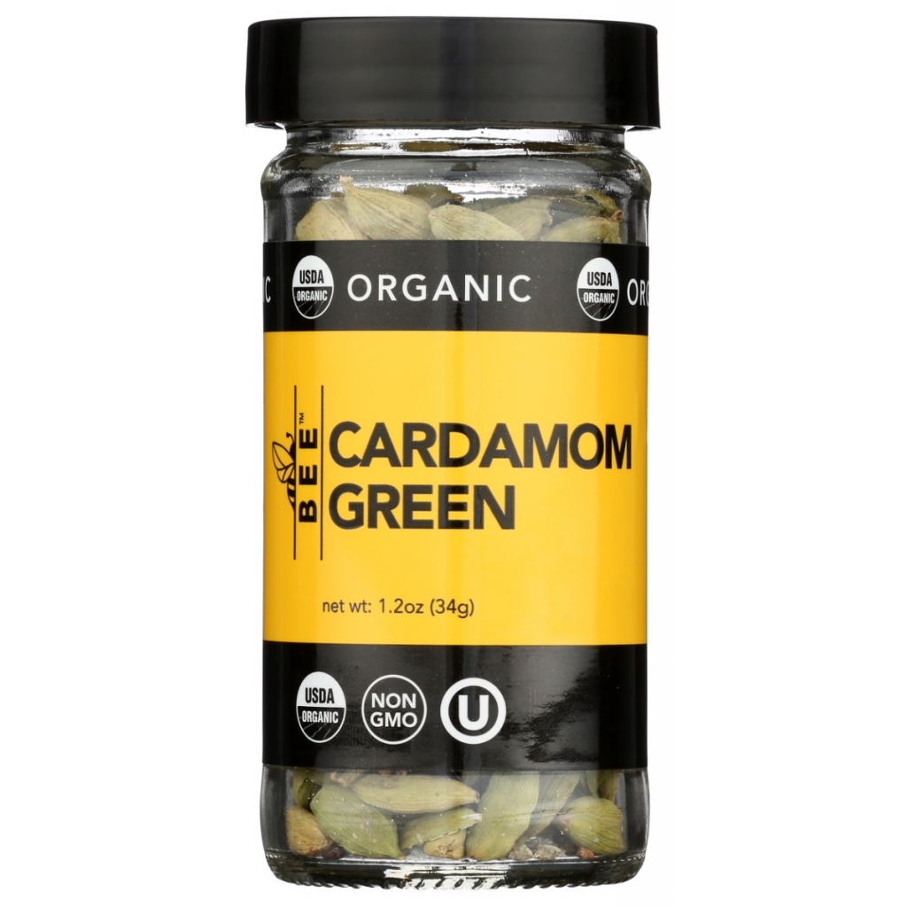 Organic Green Cardamom, 1.2 oz