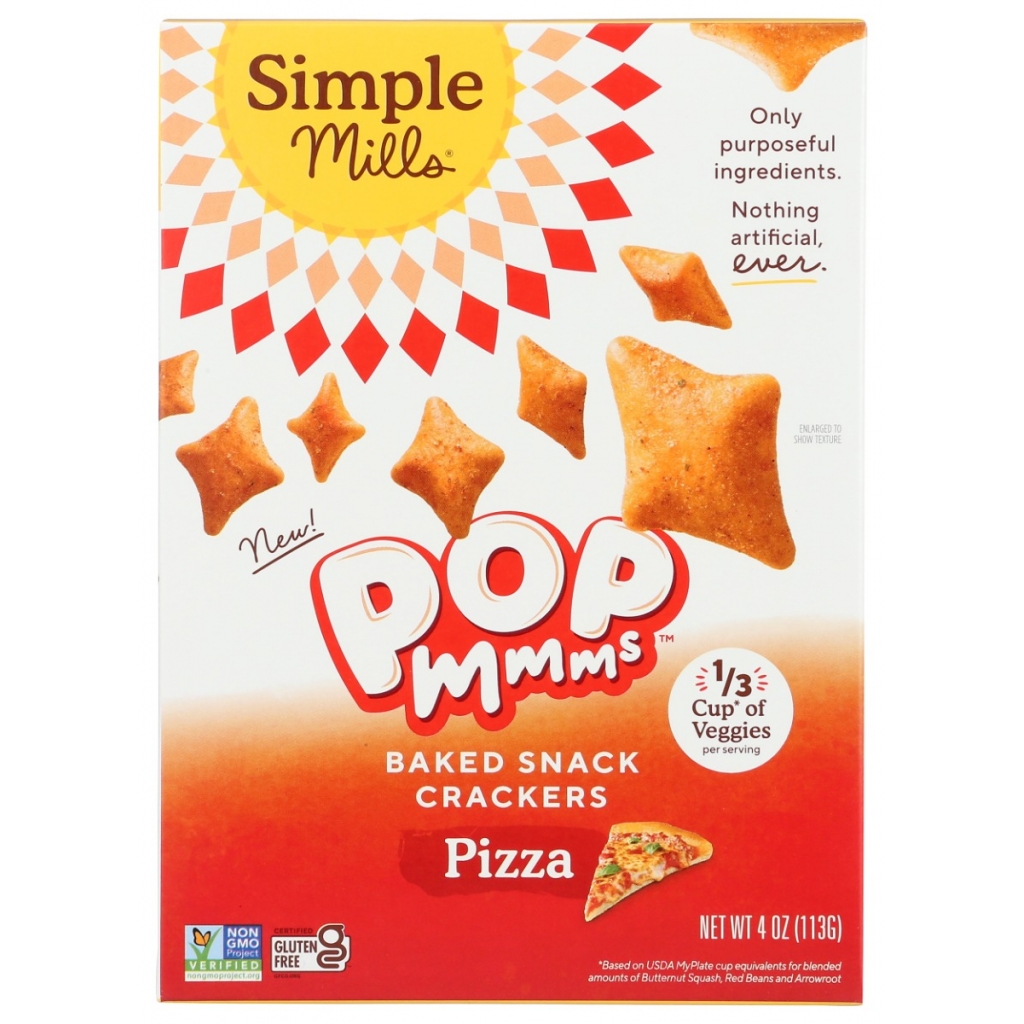 Baked Pizza Snack Crackers - 4 oz