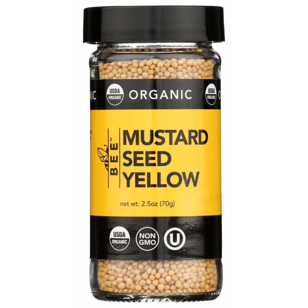 Organic Mustard Seed - Yellow