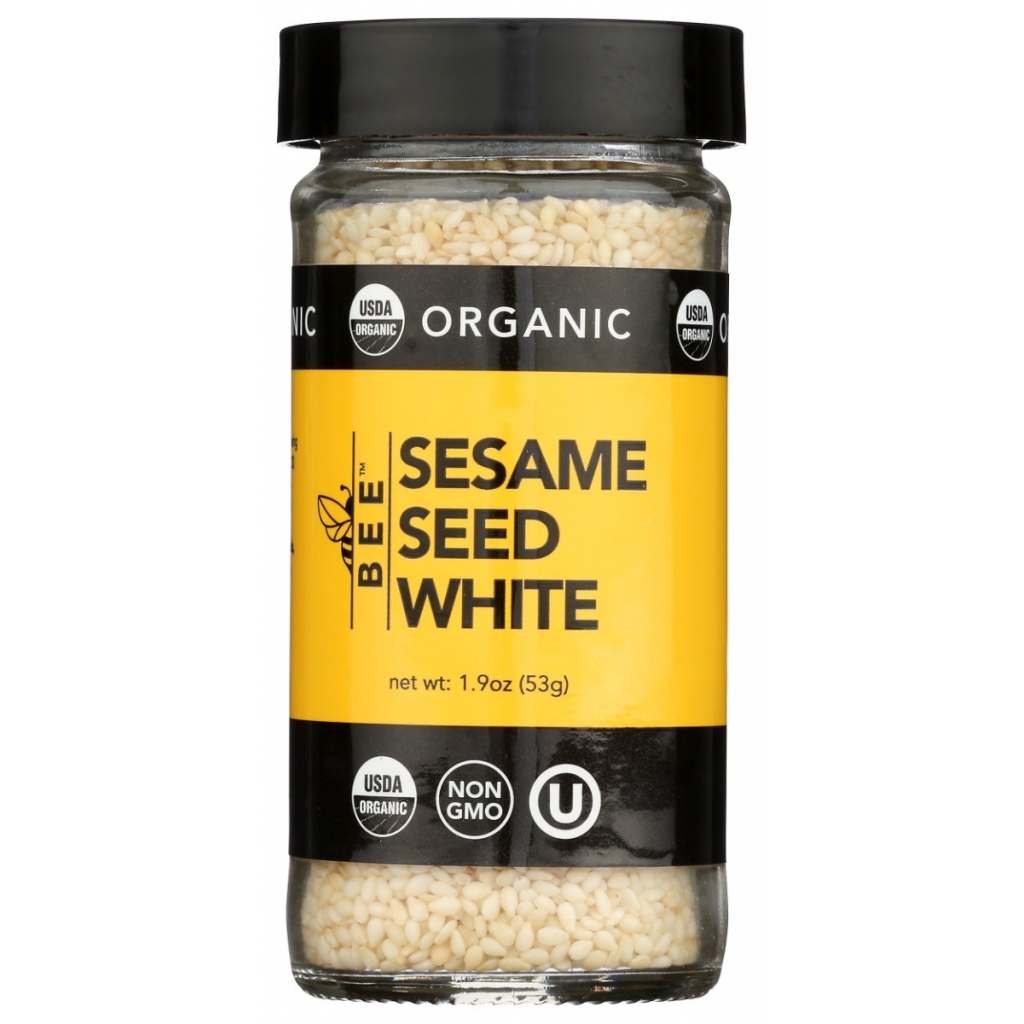 Organic White Sesame Seeds, 1.9 oz