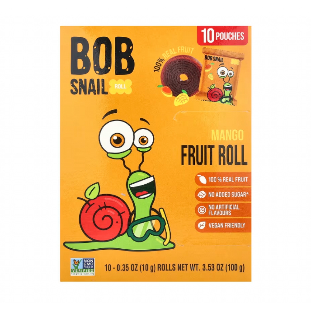 Mango Natural Fruit Rolls - 10 pk