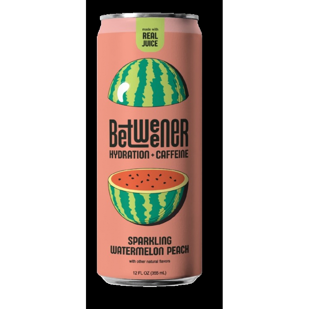 Energizing Hydration Caffeine Watermelon Peach Drink, 12 oz