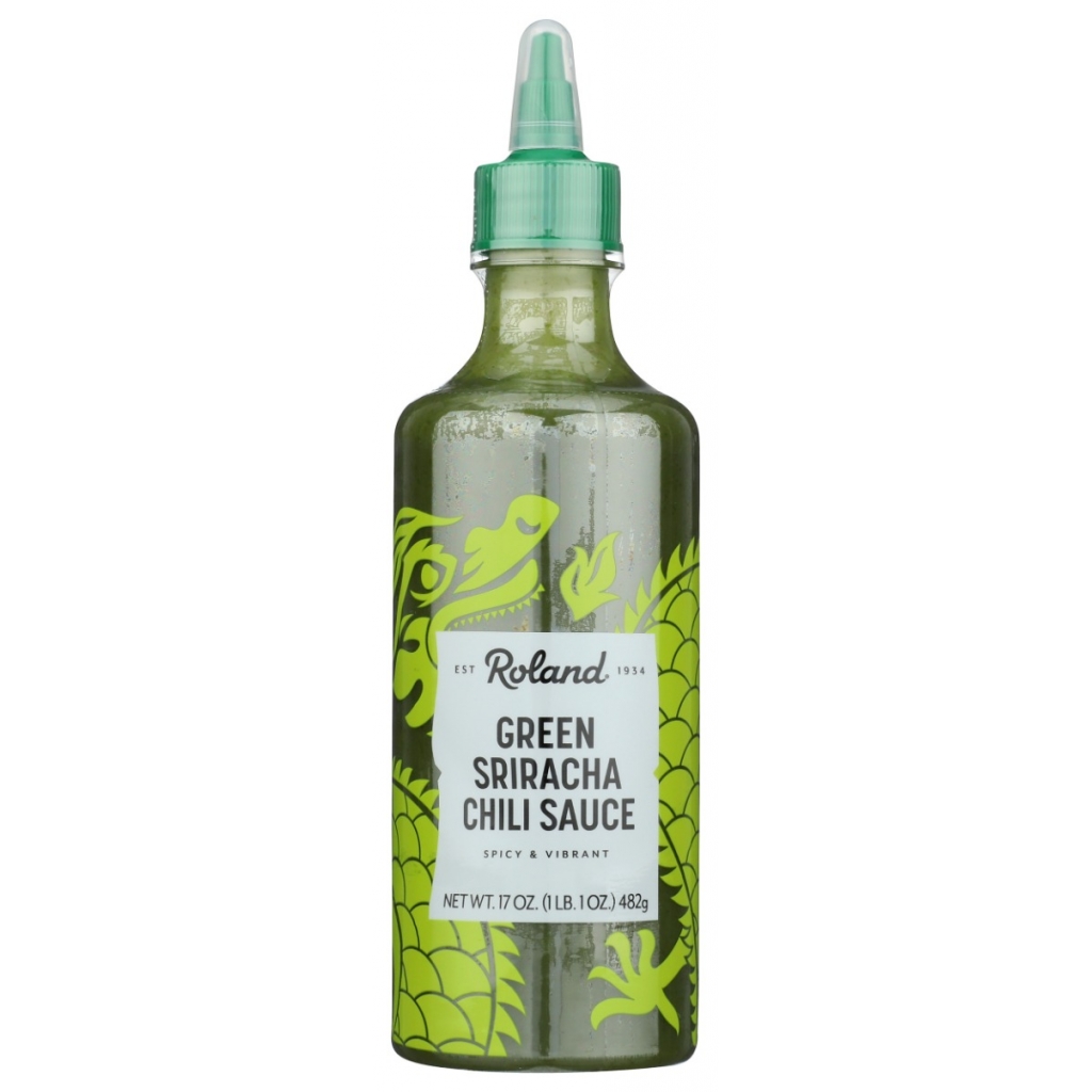 Green Sriracha Chili Sauce, 17 oz