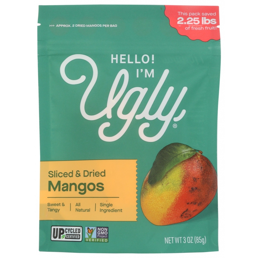 Dried Sliced Mangos, 3 oz