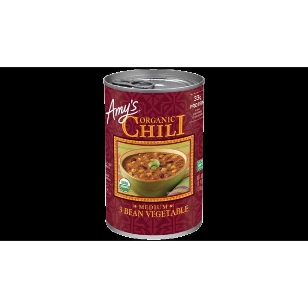 Organic Medium Chili with 3 Beans - 14.7 oz