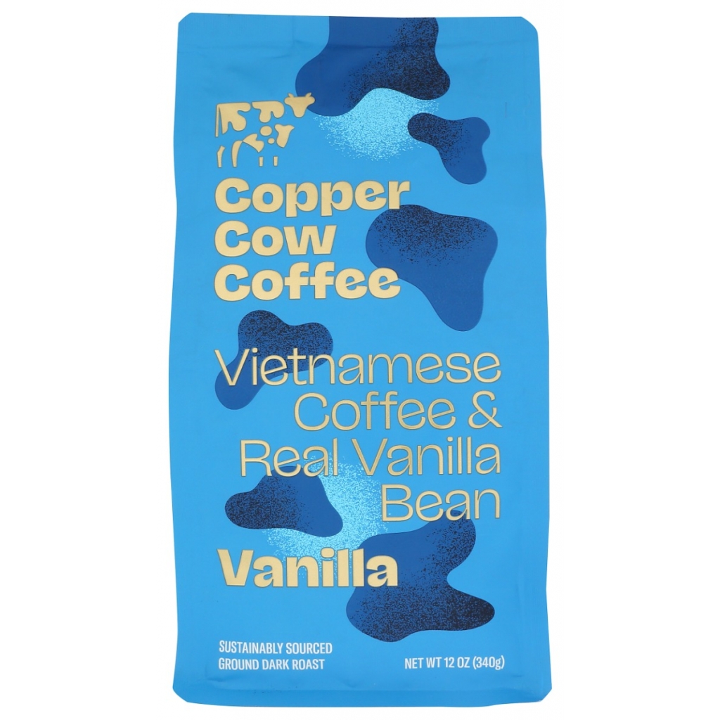 Vanilla Ground Vietnamese Coffee - 12 oz