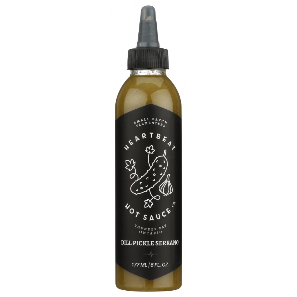 Spicy Dill Pickle Serrano Sauce - 6 oz