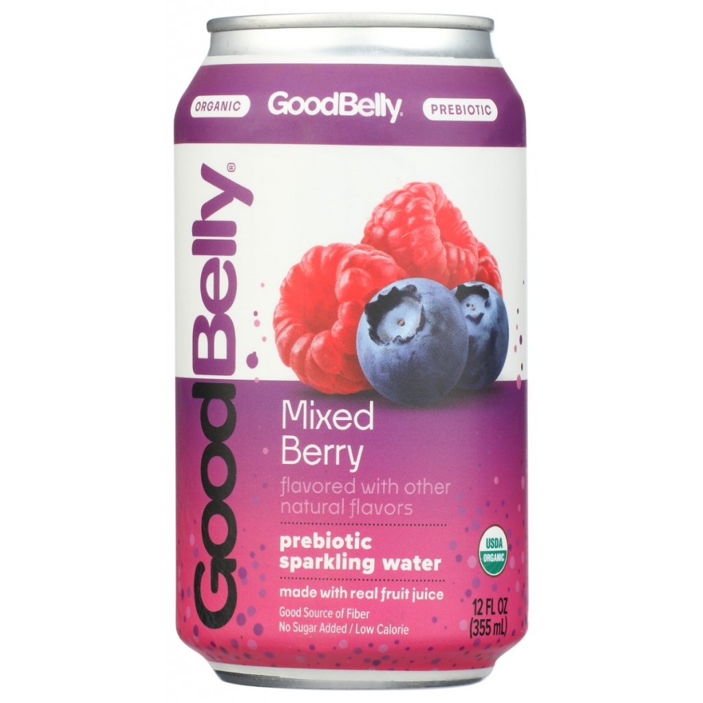 Mixed Berry Prebiotic Sparkling Water - 12 fl oz