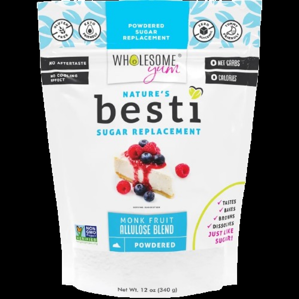 Besti Powdered Monk Fruit Sweetener with Allulose - 12 oz