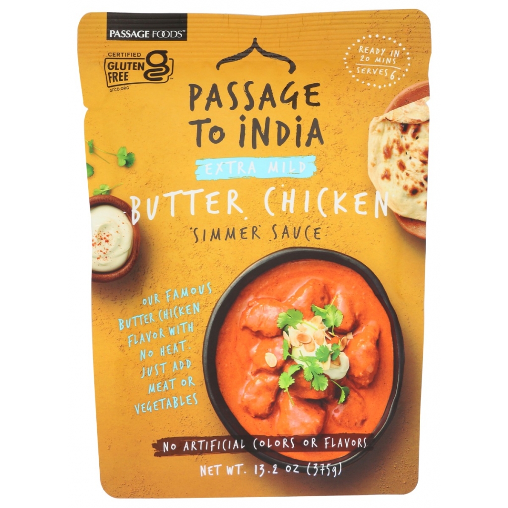 Extra Mild Butter Chicken Simmer Sauce, 13.2 oz