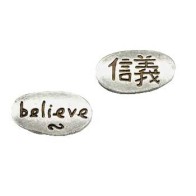 Believe Pocket Stone for Positive Energy