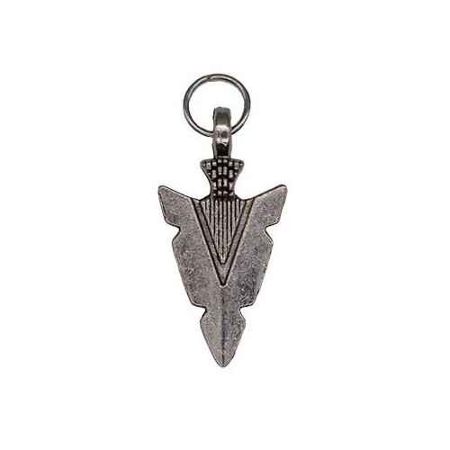 1 1/4" Arrowhead Amulet Pendant for Protection