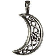 Celtic Moon Celestial Amulet for Positive Change