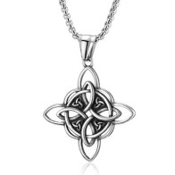 Celtic Knot Pendant Necklace