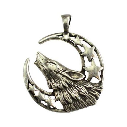 Howling Moon Amulet for Spiritual Connection