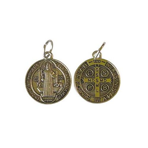 3/4" St Benedict Amulet for Protection