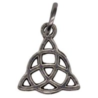 3/4 Triquetra Amulet Pendant for Spiritual Wear